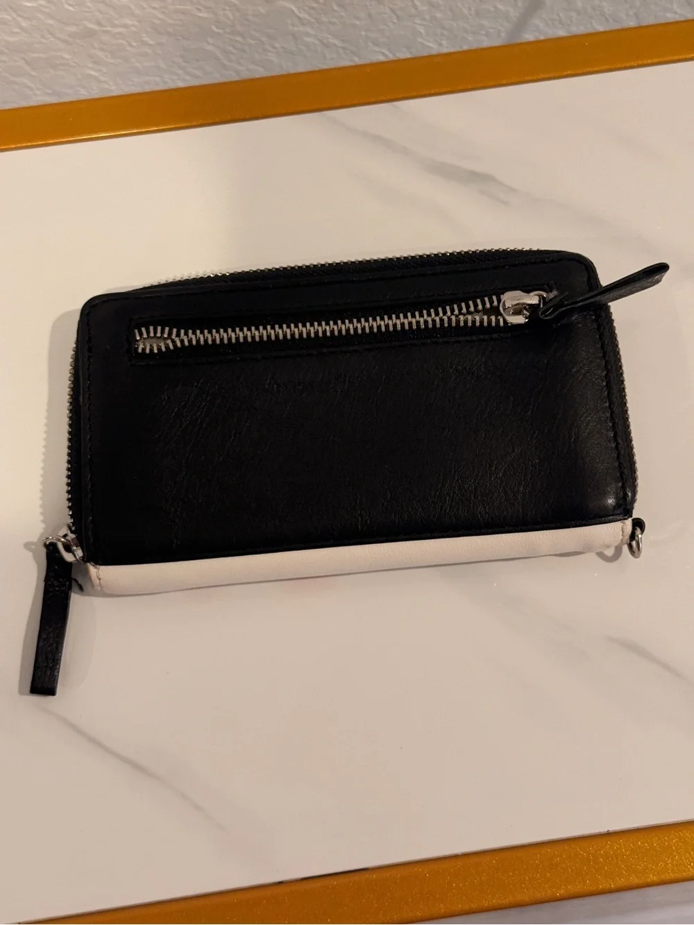 Brighton White Wallet with Pink &‎ Yellow Graphic